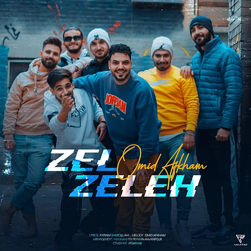 Cover artwork for Zelzeleh by Omid Afkham
